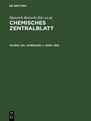 cover image of 1. April 1953